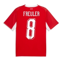 Camiseta Suiza Remo Freuler #8 Primera Equipación Replica Mundial 2026 mangas cortas
